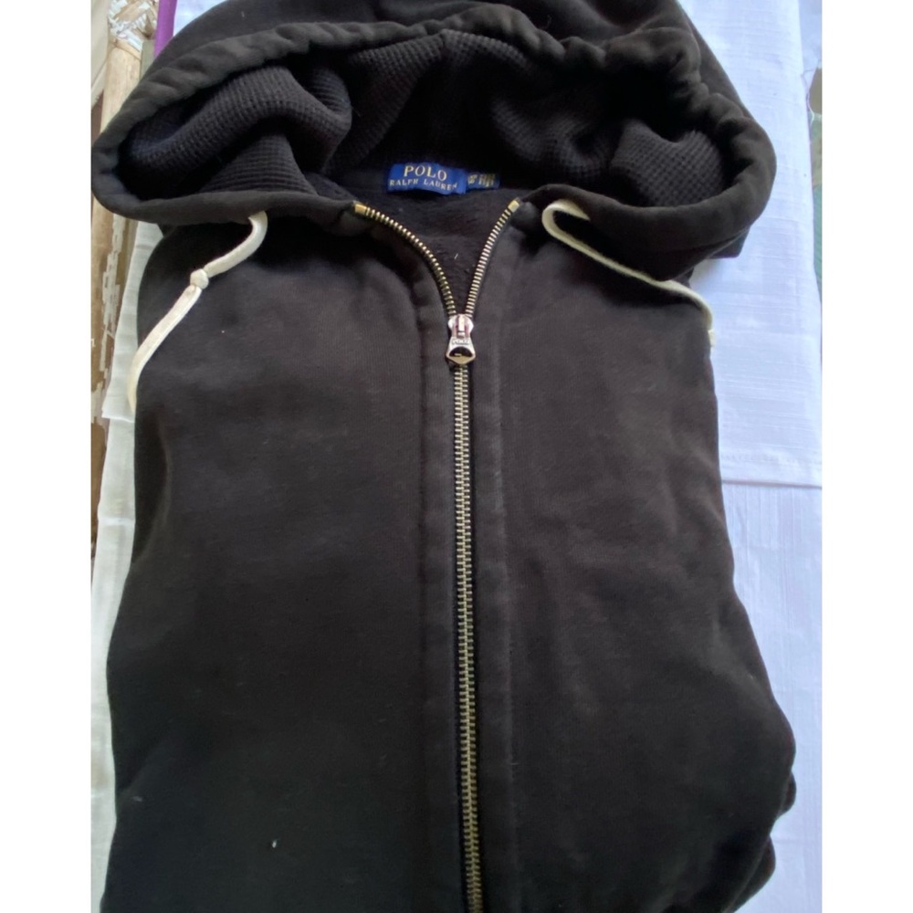 Black zip up sweatshirt